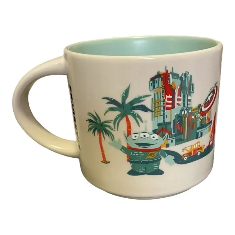 Starbucks Disney California Adventure Discovery Series Mug.NEW IN BOX